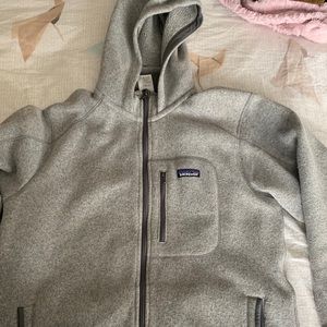 Men’s Large Patagonia zip up hoodie